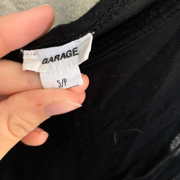 Garage Black Tank Top, size small - Picture 3 of 6